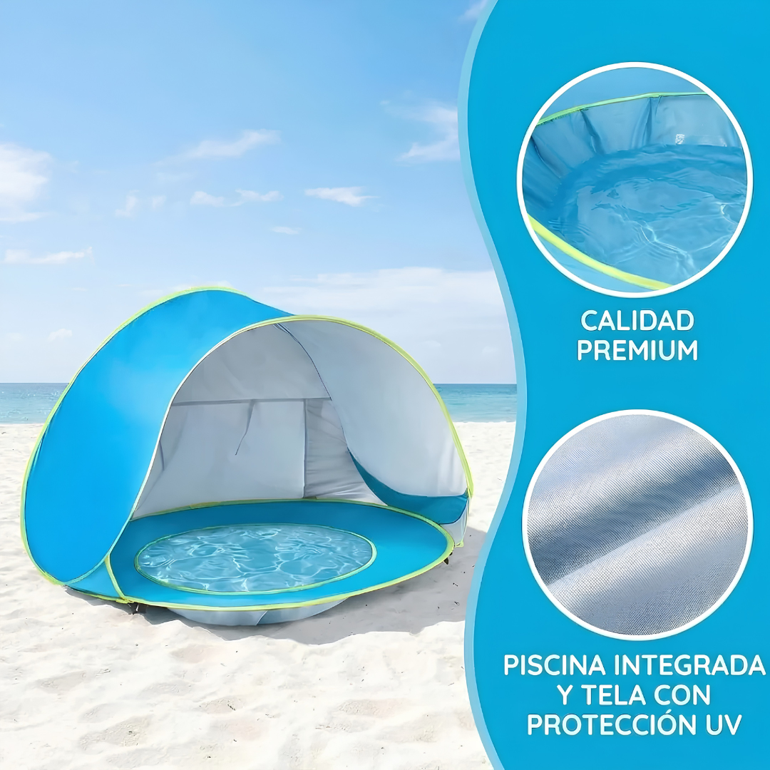 SUNNEST - Carpa con piscina para playa