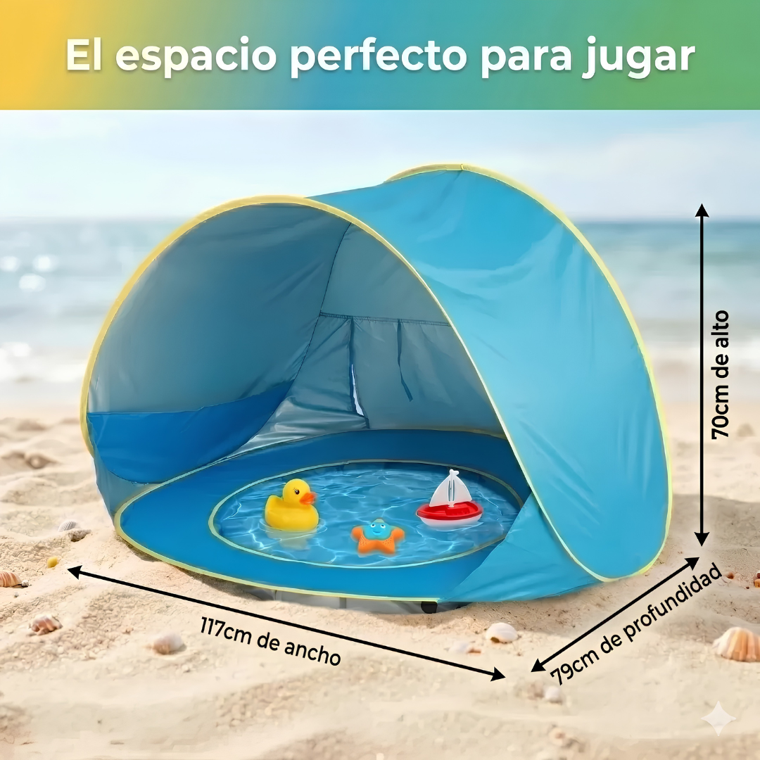 SUNNEST - Carpa con piscina para playa